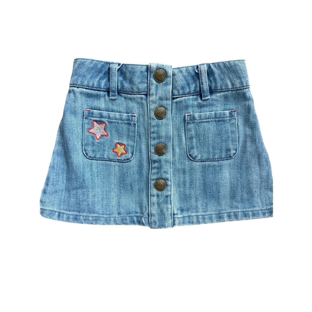 Mini Boden x Harry Potter denim skirt 2-3 toddler